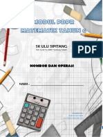 Modul Matematik PDPR THN 6 - Nombor & Operasi