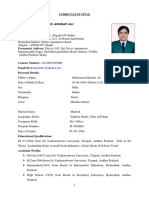 Ashraf - Ali AMU COmmerce CV