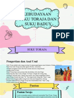 Kebudayaan Suku Toraja Dan Baduy