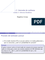 Distribuciones Muestrales II