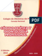 Codigo de Etica y Deontologia