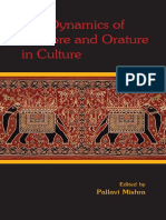 The Dynamics of Folklore and Orature in Culture - Pallavi Mishra (Ed.)