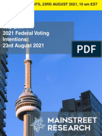 GTA Federal Polling