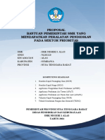 Proposal Peralatan Pendidikan - SMKN 1 ALAS - Bimtek Smknalas Fix