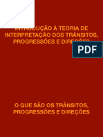 Introdução à Teoria dos Trânsitos, Progressões e Direções