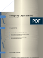 Designing Organizations: Prepared by Humaira Iftikhar