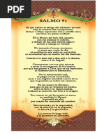 Salmo 91 Católico Completo Con Letra Grande | PDF | Hogar, jardinería y bricolaje