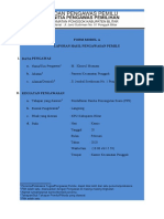 Form A Pengawasan Pendaftaran PPS 2