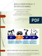 Desarrollo Industrial y Agrario en Colombia