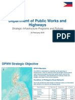 DPWH Strategic Infrastructure Programs and Policies