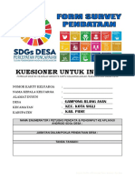 Kuesioner SDGs Individu Bl. Asan