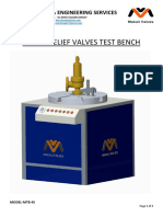 Safety Relief Valves Test Bench: Makali Valves & Engineering Services