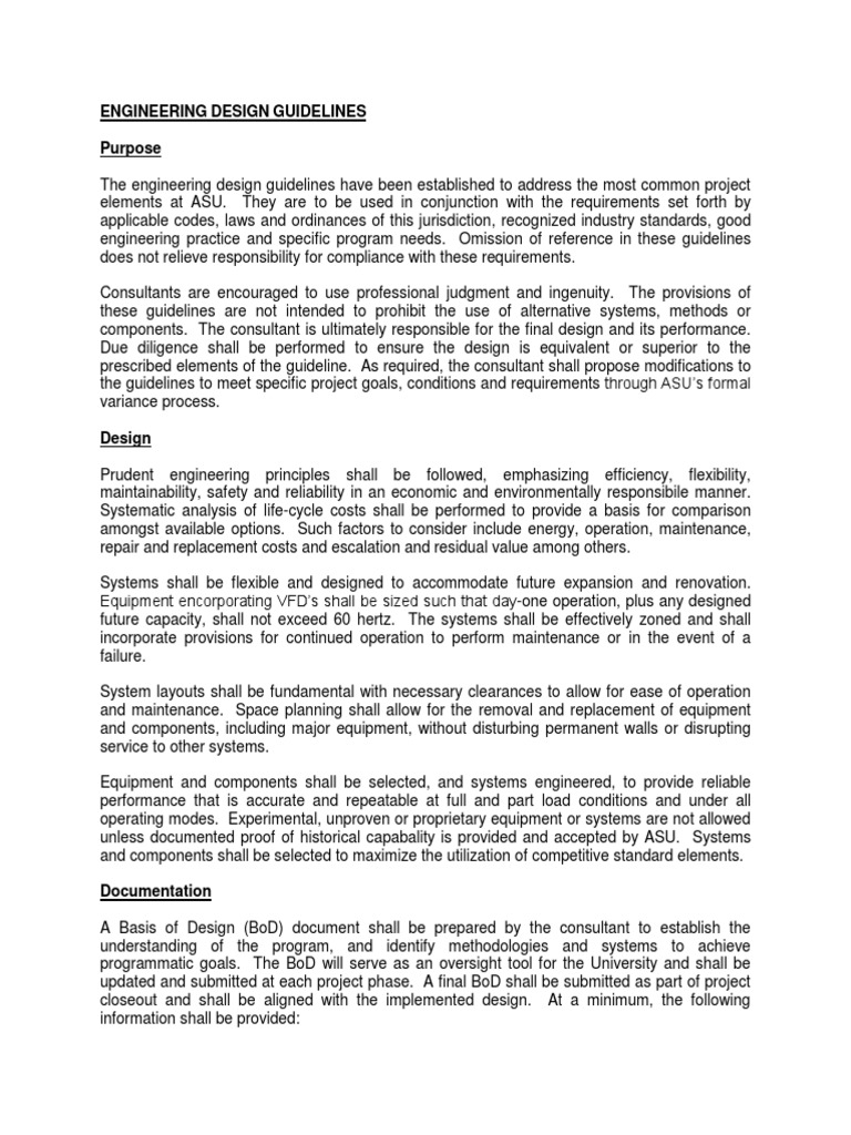 Engineering Design Guidelines | PDF | Ventilation (Architecture) | Hvac
