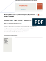 Routine Abdominal X-Rays in The Emergency Department: A Thing of The Past?