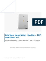 Modbus TCP Interface BAT and BATI Inverters v4 5 Eng