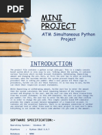 ATM Stimulation Python Project