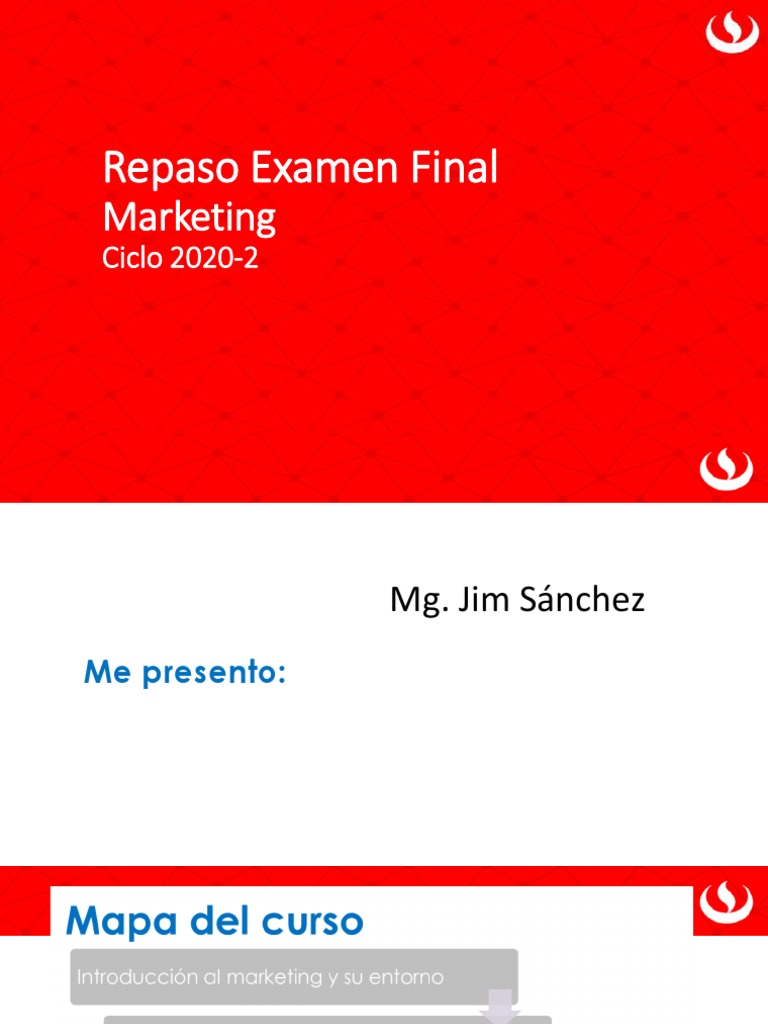 Repaso Examen Final de Marketing UPC | PDF | Marketing | Marca