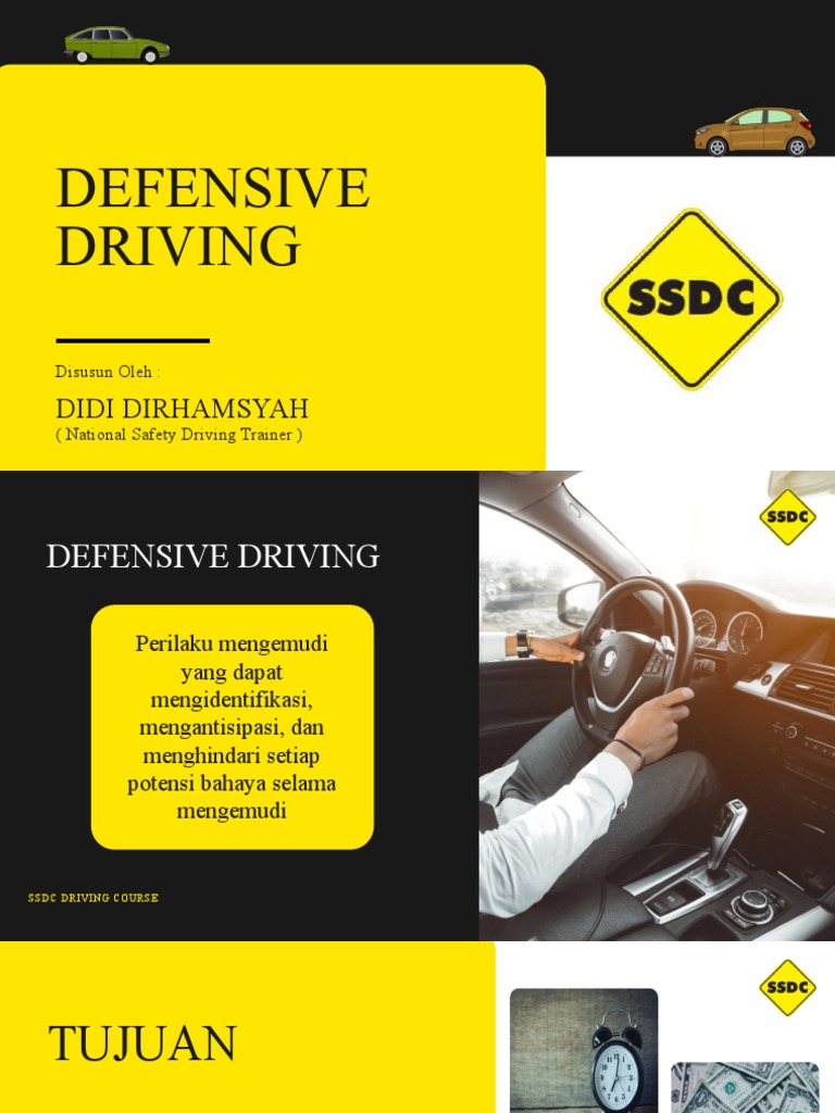 Defensive Driving SSDC Driving Course PDF
