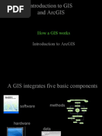 Introduction To Gis and Arcgis: How A Gis Works