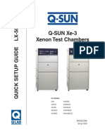 Q-SUN Xe-3 Xenon Test Chambers: For Models