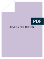 Early Societies