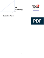 Writing L1 Mock Exam 1 (Question Paper)