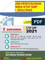 Penyusunan KTSP SMP 2021-2022