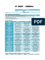 Cheat Sheet - General