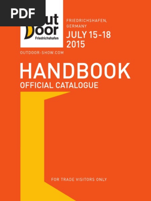 Outdoor 2015 Handbook