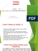 Materi Mo Minggu 4 & 5 Metode Linear Programing Grafik