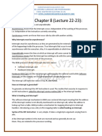 Short Notes Chapter 8 (Lecture 22-23) :: Why Interrupts Must Be Asynchronous?