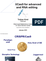 CRISPR/Cas9 For Advanced DNA and RNA Editing: Tobias Kind