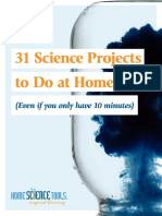 10 Minute Homeschool Science Projects