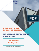 Handbook Master of Engineering 20202021 UM