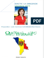 Proiect Didactic Dirigentie Moldova Vatra Mea Strabuna 01092015