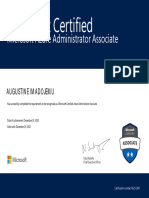 Microsoft Certified Professional Certificate 2