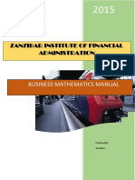 Mathematics Manual II