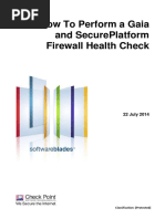 Perform A Firewall Healthcheck