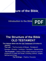 Sturcture of The Bible