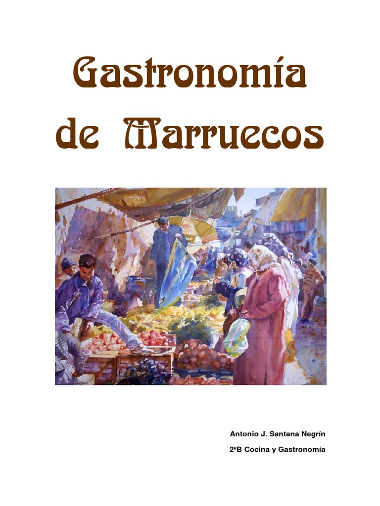 Libro de cocina Marroquí: Tajine Marrouqi Cocina Africana Recetas  marroquíes Recetas tradicionales (Spanish Edition)