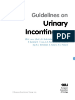Guidelines On Urinary Incontinence TABLE