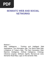 Semantc Web and Social Networks