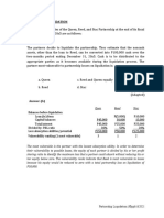 Partnership Liquidation Question#910