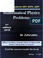 Mathematical Physics Problems (CSIR NET Physics Guide Book 1) - Nodrm