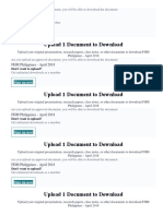 Upload 1 Document To Download: Sign Up Now