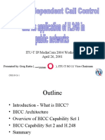 ITU-T IP/MediaCom 2004 Workshop Presentation on BICC Architecture and Capability Sets