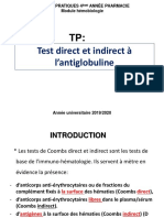 TP Test Direct Et Indirect À Lantiglobuline