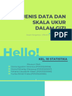 Statistika Kel. 10 - Jenis Dan Skala Ukur