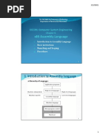 2021 - ECE391 - Ch5 - x86 Assembly Language