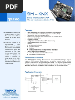 Sim - KNX: Serial Interface For KNX